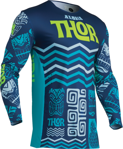 Tricou Motocross THOR PRIME ALOHA BLUE