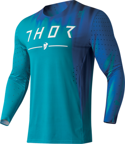 Tricou Motocross THOR PRIME FREEZE BLUE TEAL