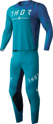 Motocross Jersey THOR PRIME FREEZE BLUE TEAL