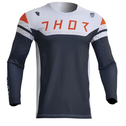 Motocross Jersey THOR PRIME RIVAL MIDNIGHT/GRAY