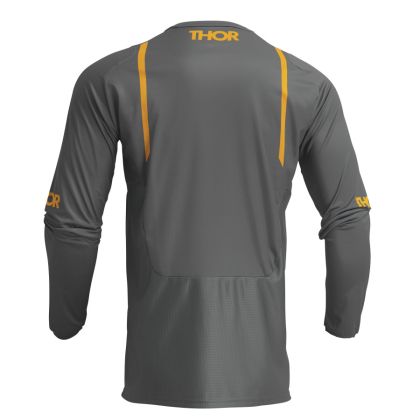 Мотокрос джърси THOR PULSE MONO DARK GRAY/YELLOW