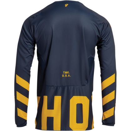 THOR PULSE VAPOR MIDNIGHT/LEMON Motocross Jersey