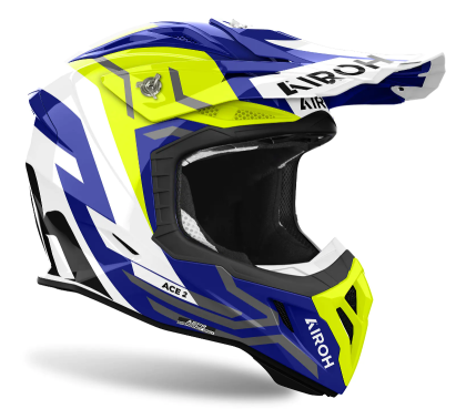 Motocross helmet AIROH AVIATOR ACE 2 GROUND YELLOW GLOSS