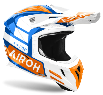 Casca motocross AIROH AVIATOR ACE 2 SAKE ORANGE GLOSS