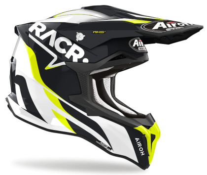 Мотокрос каска AIROH STRYCKER RACR GLOSS