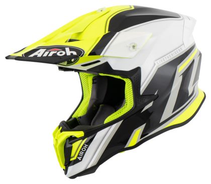 MOTOCROSS HELMET AIROH TWIST 2.0 SHAKEN YELLOW GLOSS