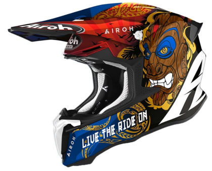 AIROH TWIST 2.0 TIKI GLOSS MOTOCROSS HELMET