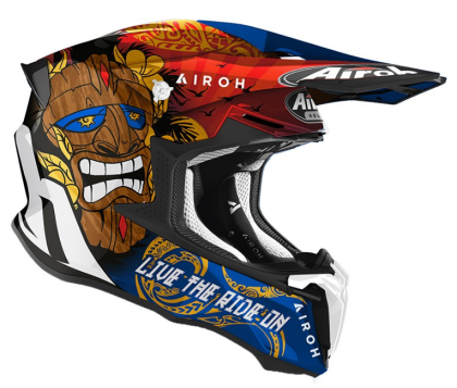 AIROH TWIST 2.0 TIKI GLOSS MOTOCROSS HELMET