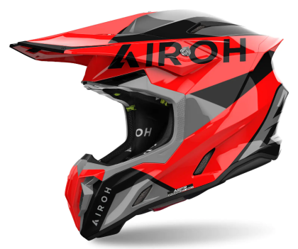 Casca motocross AIROH TWIST 3 KING RED GLOSS