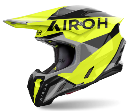 Casca motocross AIROH TWIST 3 KING YELLOW GLOSS