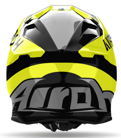 Casca motocross AIROH TWIST 3 KING YELLOW GLOSS