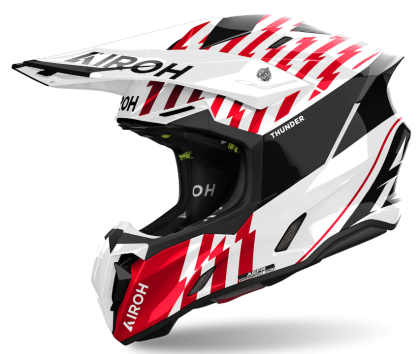 Casca de motocross AIROH TWIST 3 THUNDER RED GLOSS