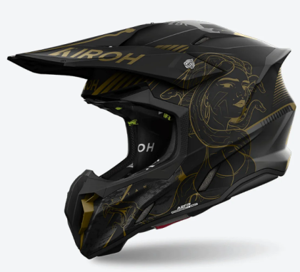 Motocross helmet AIROH TWIST 3 TITAN MATT