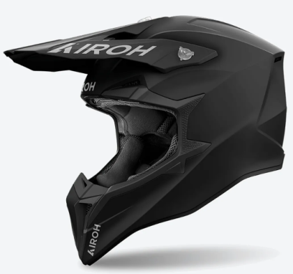 AIROH WRAAAP BLACK MATT motocross helmet