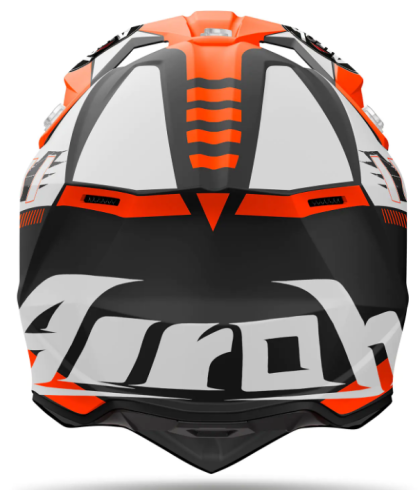 Motocross helmet AIROH WRAAAP FEEL ORANGE MATT