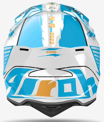 AIROH WRAAAP SIXDAYS ARGENTINA Motocross Helmet