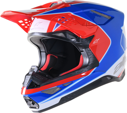 ALPINESTARS SM10 AEON RD/BL motocross helmet