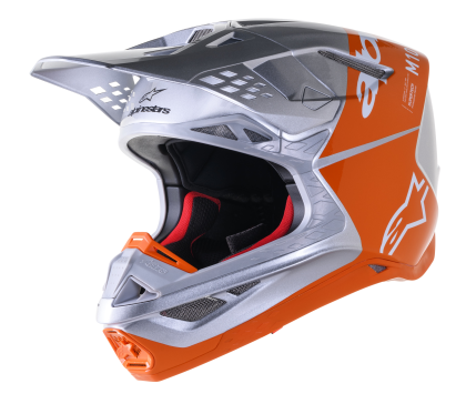 Casca Motocross ALPINESTARS SM10 FLOOD ORANGE