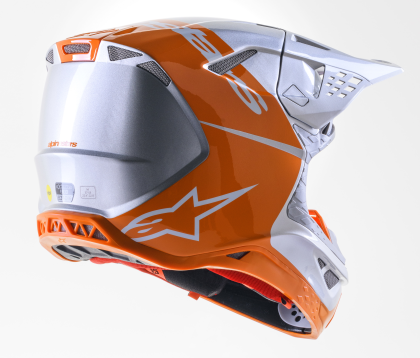 Casca Motocross ALPINESTARS SM10 FLOOD ORANGE