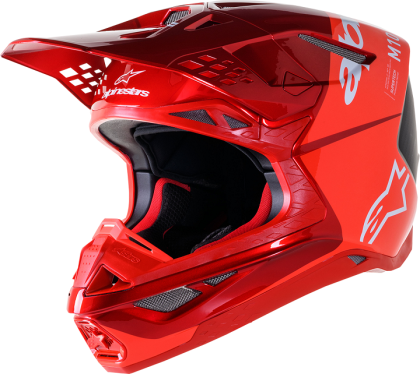 Motocross Helmet ALPINESTARS SM10 FLOOD RED