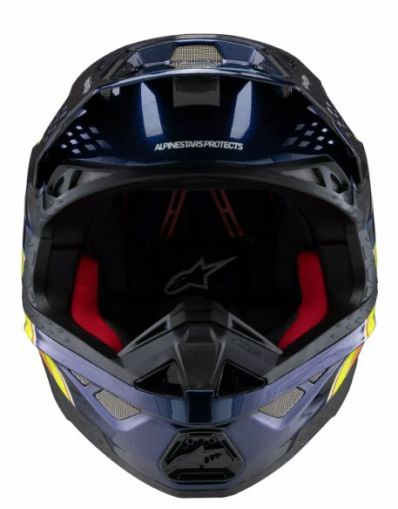 ALPINESTARS SM10 TLD25 BL/OR/YL motocross helmet