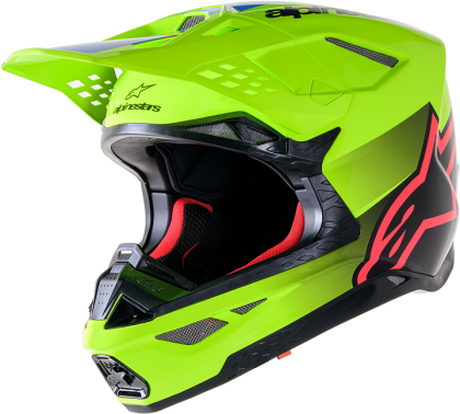 ALPINESTARS SM10 UNIT YL/BK motocross helmet