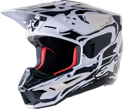 ALPINESTARS SM5 MINE GRAY motocross helmet