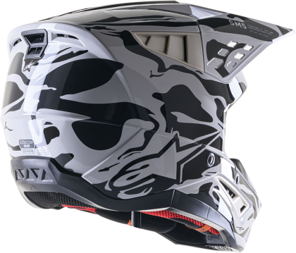 Casca de motocross ALPINESTARS SM5 MINE GREY