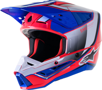 ALPINESTARS SM5 SAIL PK/BL motocross helmet