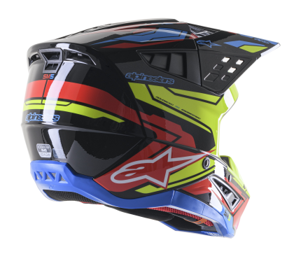 ALPINESTARS SM5 SM5 ACT2 Motocross Helmet BK/Y/R