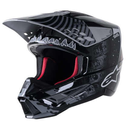 Alpinestars SM5 SOL BK/GY GL Motocross Helmet