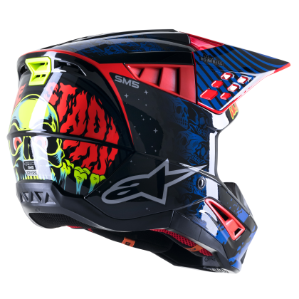 Motocross Helmet Alpinestars SM5 SOL BLACK/RED