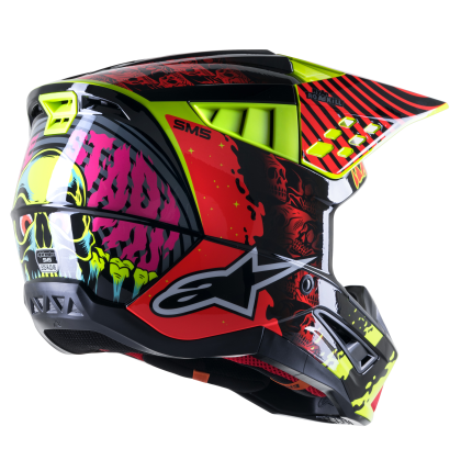 Motocross helmet Alpinestars SM5 SOL BLACK\YELLOW