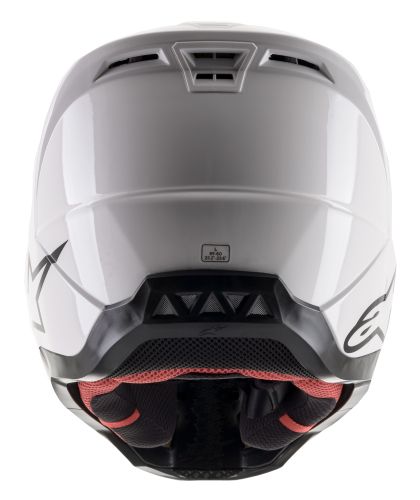 ALPINESTARS SM5 SOLID WHT motocross helmet