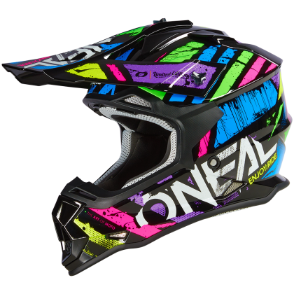 Motocross helmet O'NEAL 2SERIES GLITCH V.23 MULTI