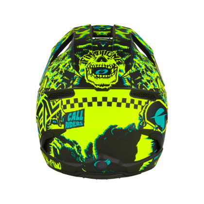 Κράνος Motocross O'NEAL 3SERIES ASSAULT BLACK/NEON YELLOW V.24