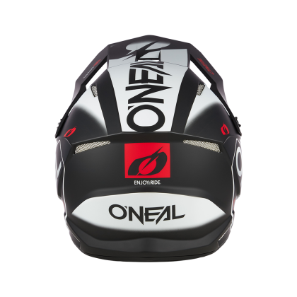 Motocross Helmet O'NEAL 3SERIES HEXX V.23 BLACK/WHITE