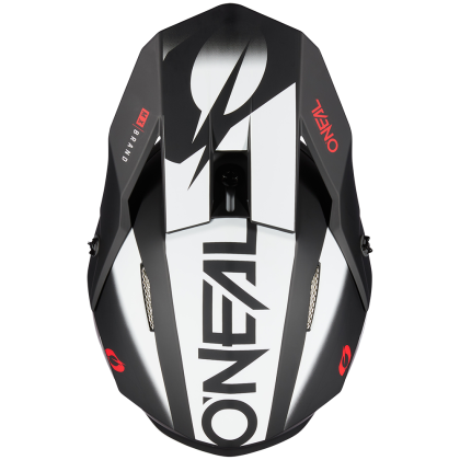 Motocross Helmet O'NEAL 3SERIES HEXX V.23 BLACK/WHITE