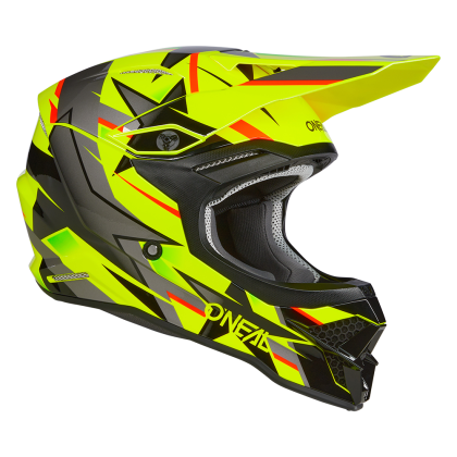 Motocross helmet O'NEAL 3SERIES RIDE V.23 NEON YELLOW/BLACK