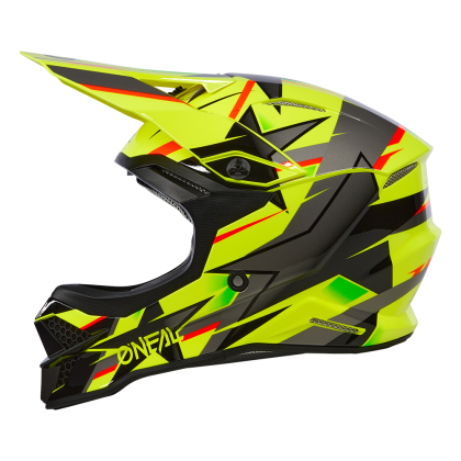 Motocross helmet O'NEAL 3SERIES RIDE V.23 NEON YELLOW/BLACK