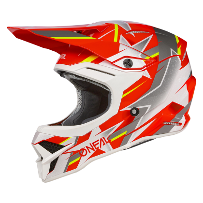 Motocross helmet O'NEAL 3SERIES RIDE V.23 RED/WHITE