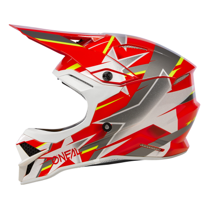 Casca motocross O'NEAL 3SERIES RIDE V.23 ROSU/ALB