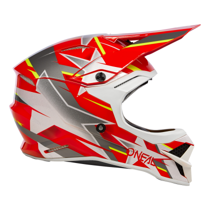 Motocross helmet O'NEAL 3SERIES RIDE V.23 RED/WHITE