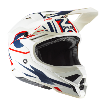 Casca motocross O'NEAL 3SERIES RIFF 2.0 ALBA/ALBASTRU