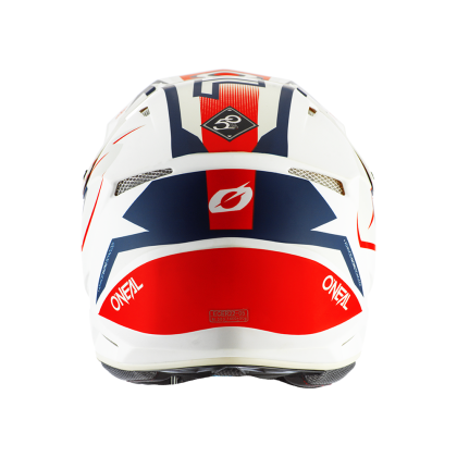 Motocross helmet O'NEAL 3SERIES RIFF 2.0 WHITE/BLUE