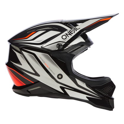 Motocross helmet O'NEAL 3SERIES VERTICAL V.23 BLACK/WHITE