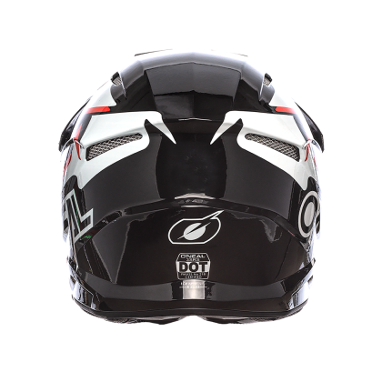 Motocross helmet O'NEAL 3SERIES VOLTAGE BLACK/WHITE