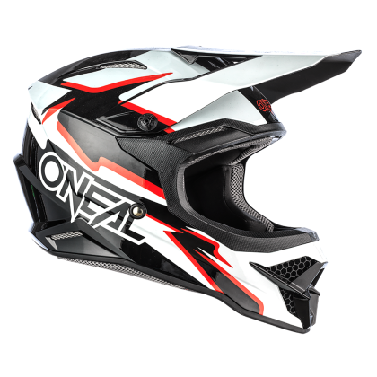 Motocross helmet O'NEAL 3SERIES VOLTAGE BLACK/WHITE