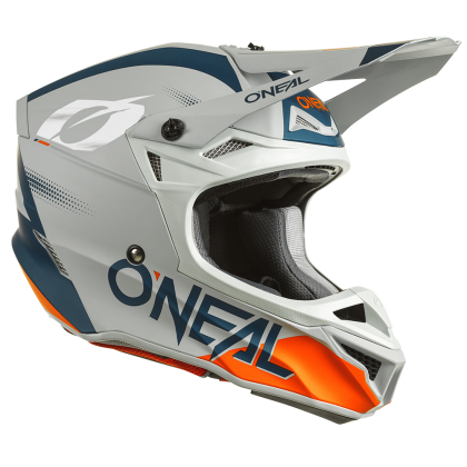 Motocross Helmet O'NEAL 5SERIES HAZE V.22 BLUE/ORANGE