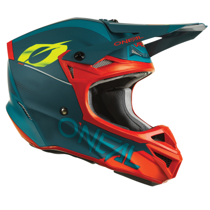 Motocross helmet O'NEAL 5SERIES HAZE V.22 BLUE/RED